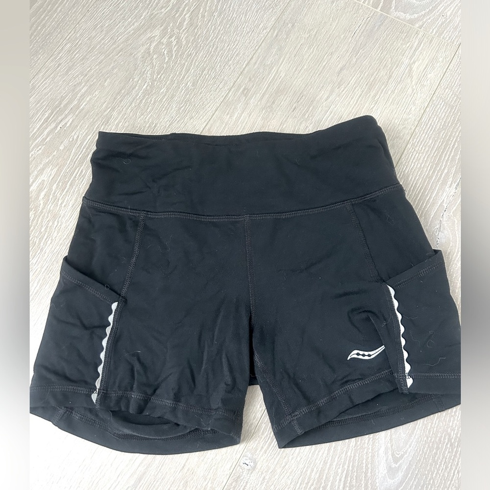 Saucony Hot Short Running Shorts - black xs